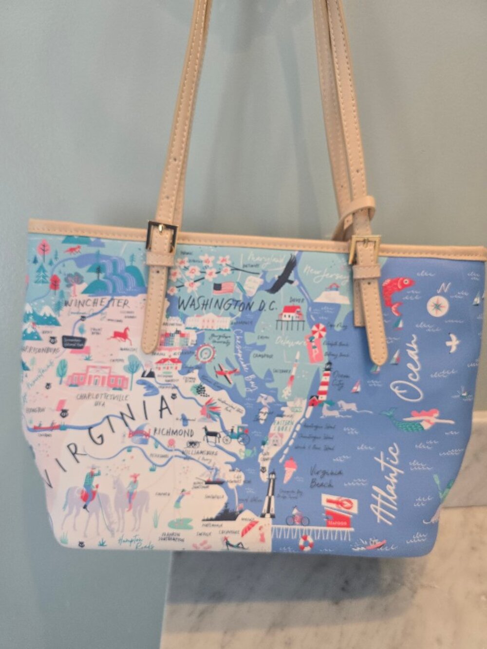 NWOT Spartina 449 Virginia Small Tote